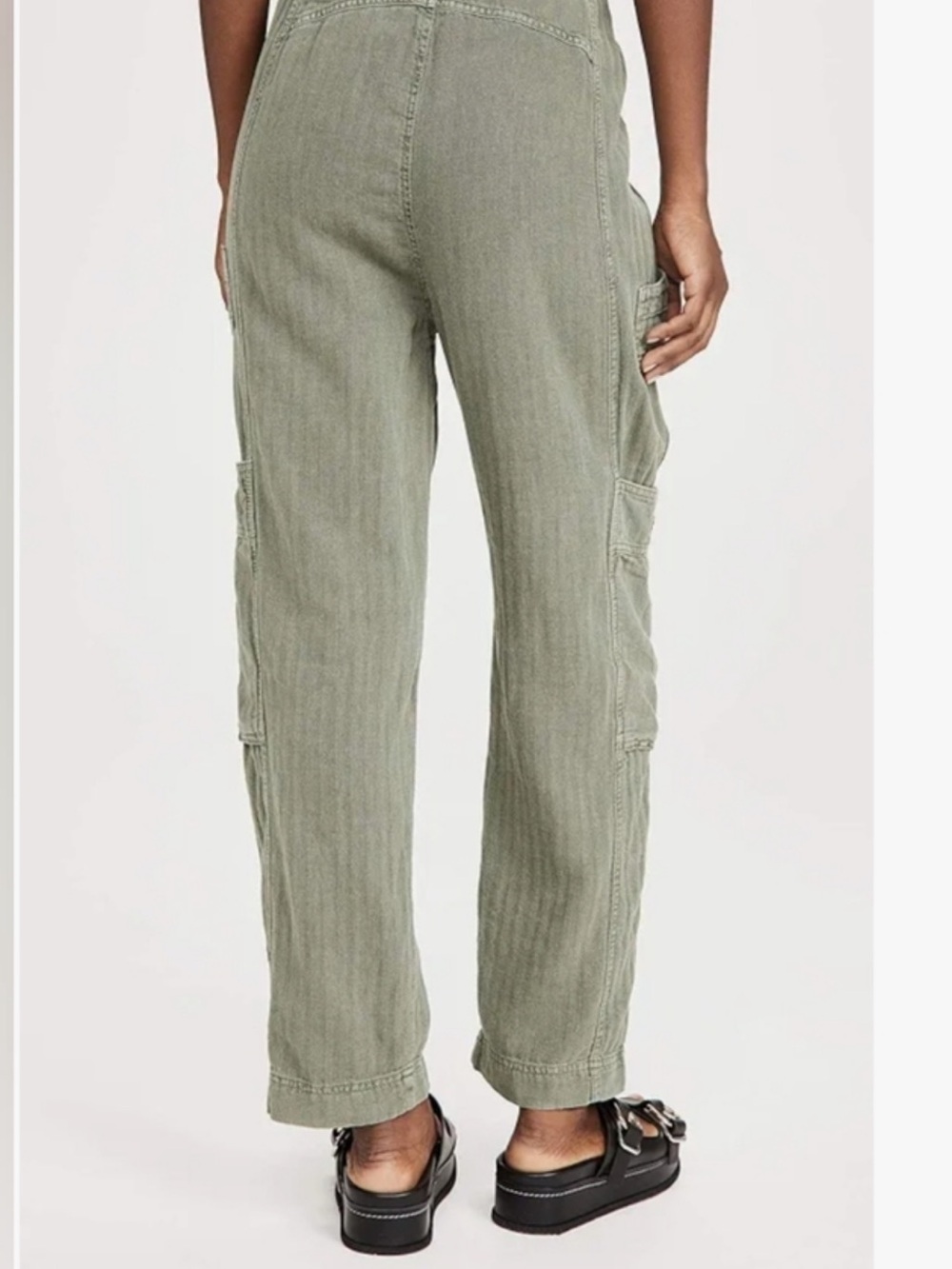 Free People Feelin Good Utility Pants Size Xl - Picture 10 of 10